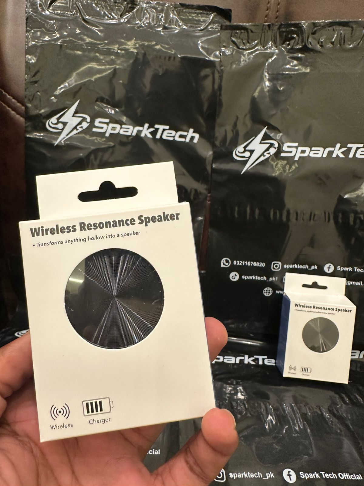 Wireless Waterproof Resonant Speaker